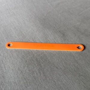 Hydroflask Wide Mouth Silicone Strap - Dual color Orange and white